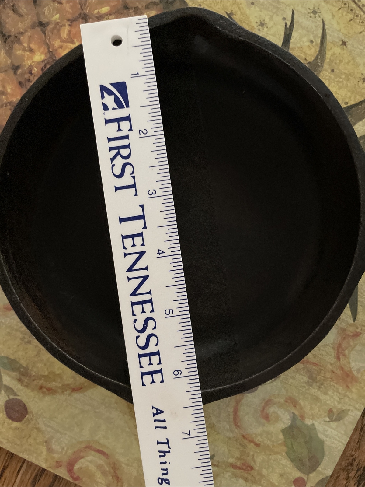 VINTAGE 6.5" CAST IRON SKILLET MADE IN CHINA 2 SPOUTS eBay