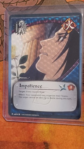Naruto CCG Set 9 The Chosen 'Missions' Chckered Diamond Foil / Spiral 1st Ed NM - Picture 77 of 91