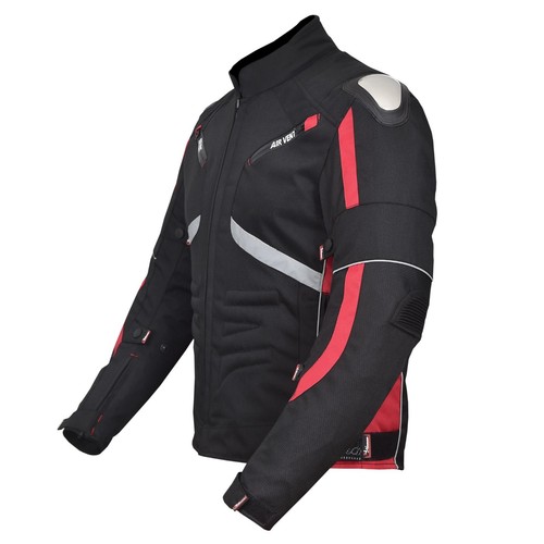 Motorcycle Motorbike Cordura Men's Jacket Waterproof Textile CE Armoured - Picture 4 of 17