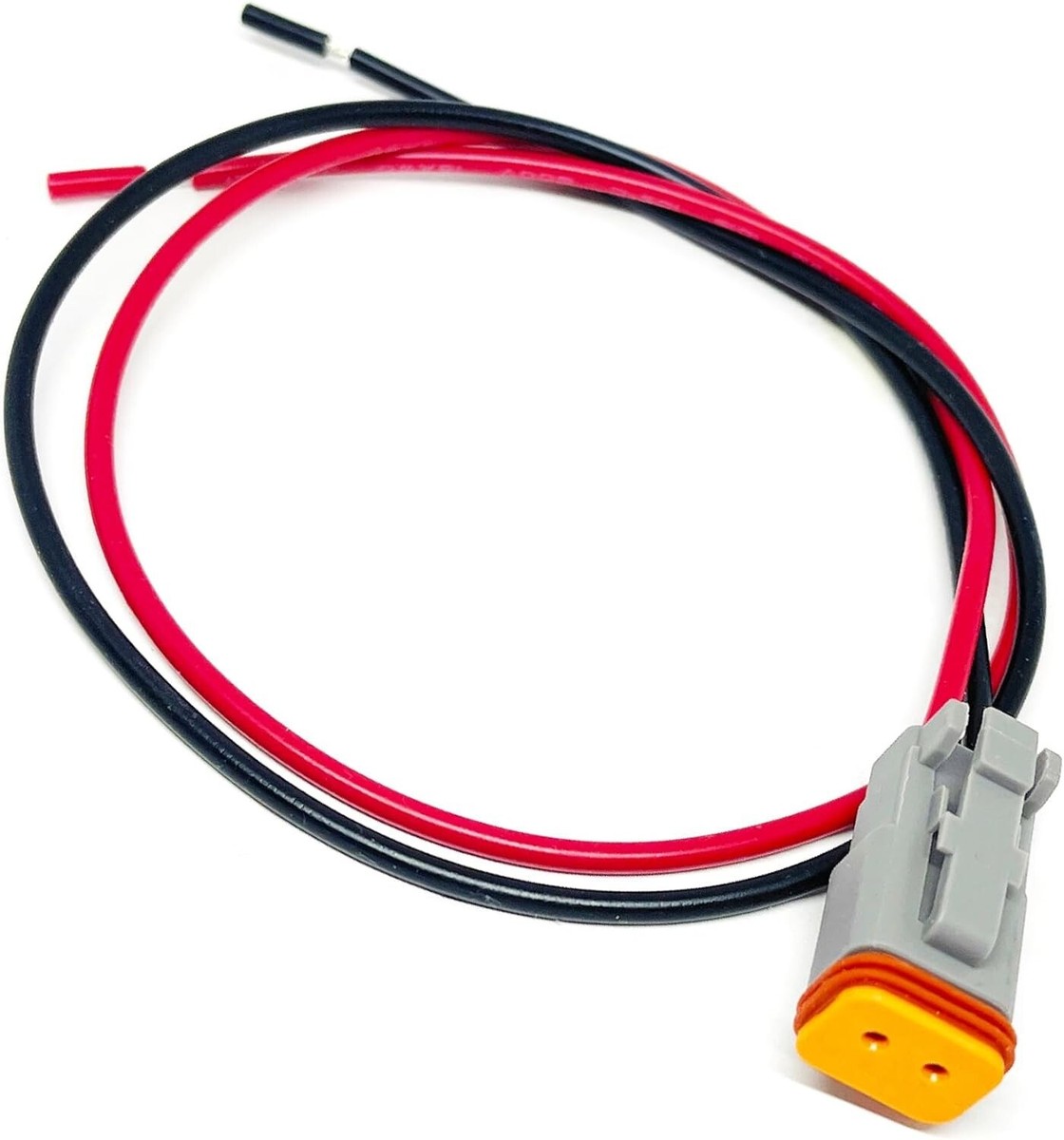 Deutsch DT Series DT06-2S 2 Pin Way Connector Female Plug Socket Wired for  Coil