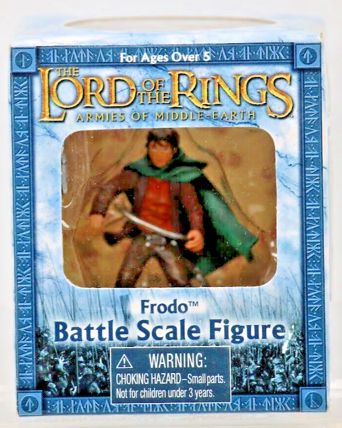 NIB Lord of the Rings Armies of Middle Earth Battle Scale Figure Frodo Film