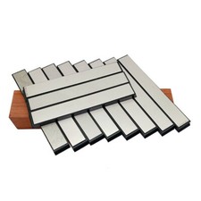1-11PCS Kitchen Knife Sharpener Sharpening Stone Diamond Grit Professional Syste
