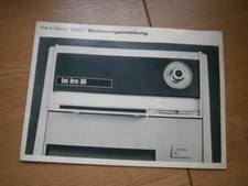 Rank Xerox 660 - niemiecka instrukcja obsługi kopiarki oryginał z ok. 1970 roku