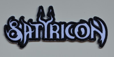 SATYRICON - Logo - Cut Out - 12 cm x 5,2 cm - Patch - 165261