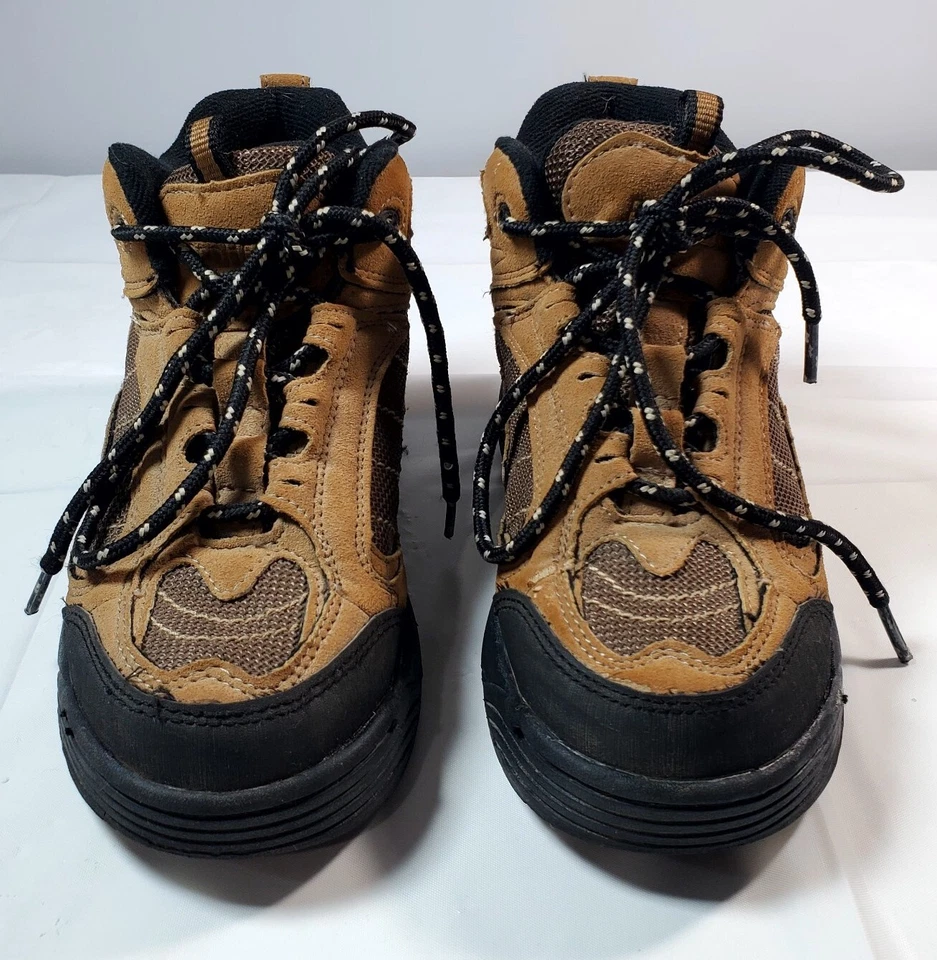 Red Head Brand Co. Zapatos de senderismo de cuero para niño marrón (talla 4M) Foto 3 de 4