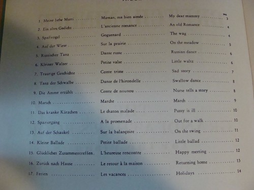 Gretchaninoff Grandfather's Book for Piano Op 119 17 selections - Picture 2 of 2