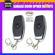 4Pcs Chamberlain Key Chain Remote Garage Door Opener Red / Orange Learn Button