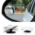 Car Blind Sport Mirror Driver Side Wide Angle Round Convex Car Auto Rear View 2x