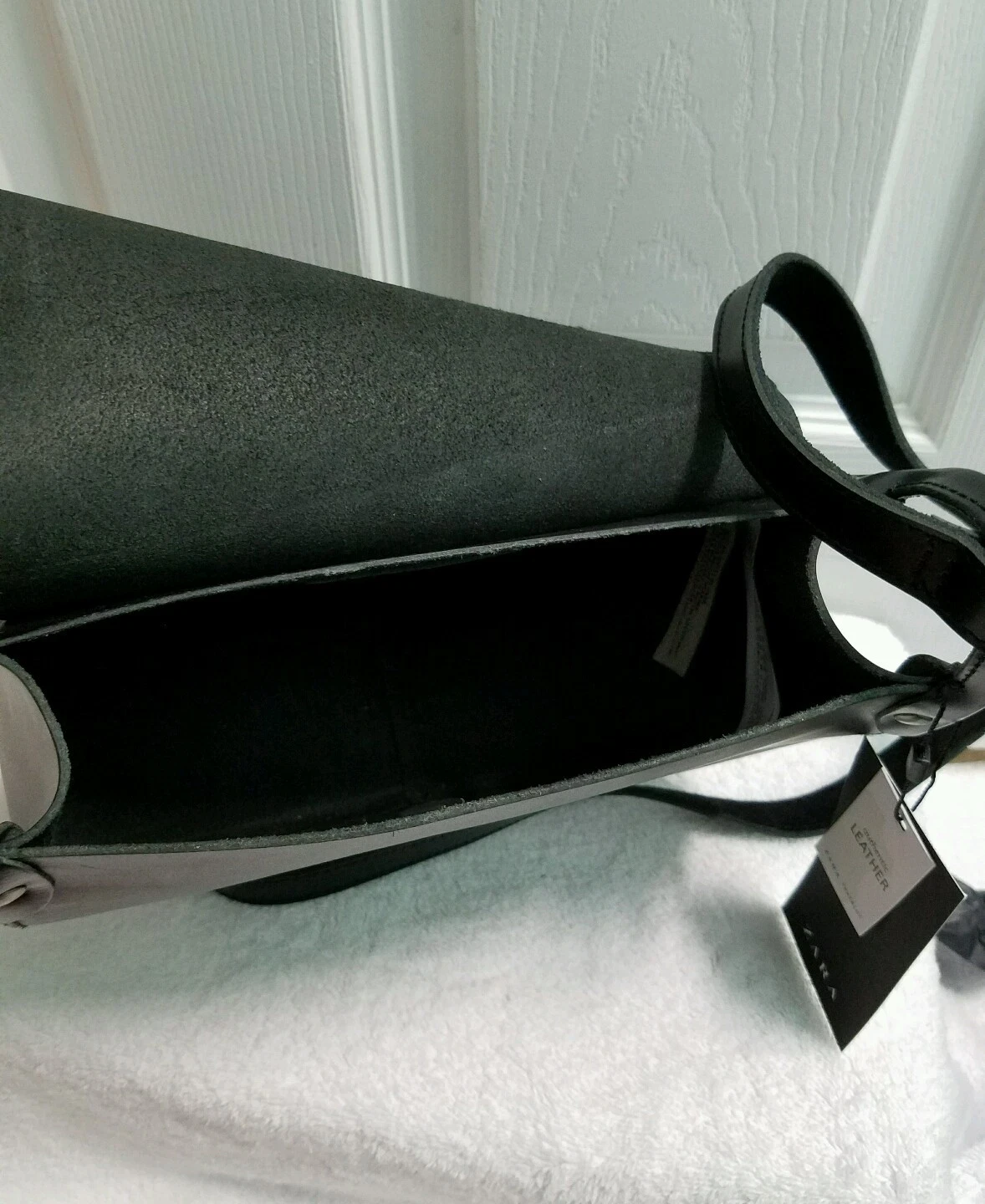 BORSA A CROCE IN PELLE ZARA CON DETTAGLIO MONETE REF. 4500 104 Nuovo con etichette!!!!