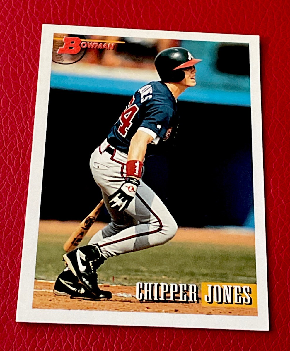 1993 Bowman Baseball Card #86 Chipper Jones Rookie Atlanta Braves