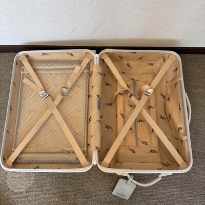 Rimowa United Arrows Salsa Ecru 32L White 2-wheels Carry Case