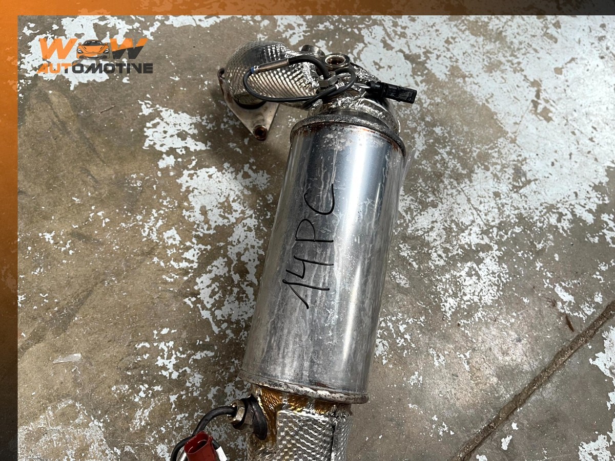 13-16 PORSCHE CAYENNE 3.0 V6 DIESEL FRONT MUFFLER OEM | eBay 