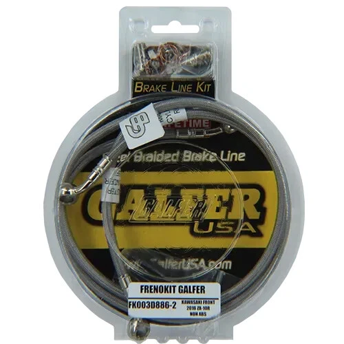 ABSDELETE Inc. - 2016-2023 Kawasaki Ninja ZX-10R Kit de conversión ABS Galfer Lines Foto 3 de 4