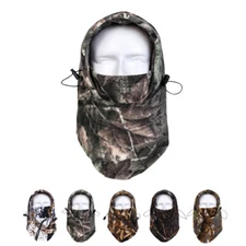 Balaclava Thermal Fleece Winter Ski Neck Warm Hoods Full Face Mask Hat Cap
