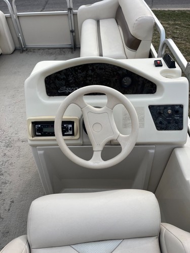 pontoon with trailer