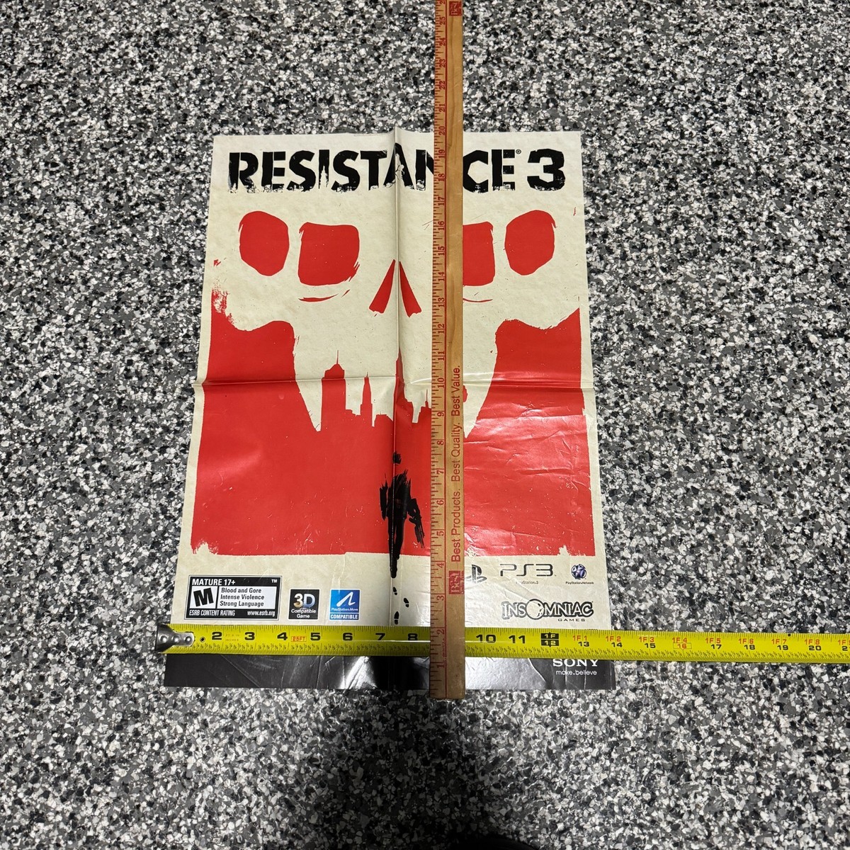 0 PS3 Resistance PlayStation | Promo - Playstation ⁄ Rare Small 