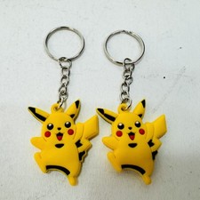 Lot of 2 - Pikachu PVC key-chain