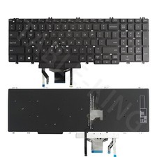US Backlit Pointer keyboard For Dell Latitude 5500 5501 5510 5511 0MMH7V 0THDMY