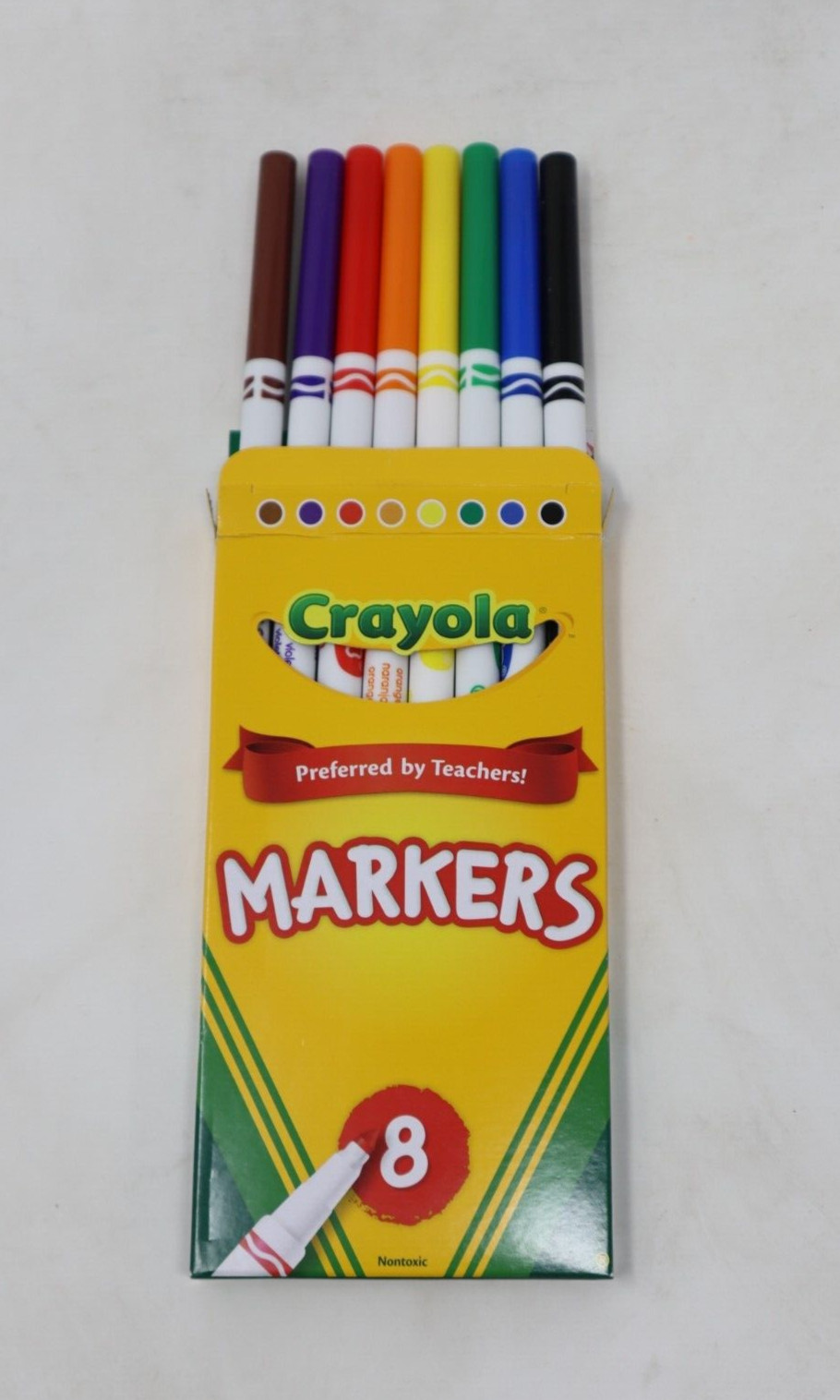 Crayola Classic Colors Fine Line Markers, 8 Count