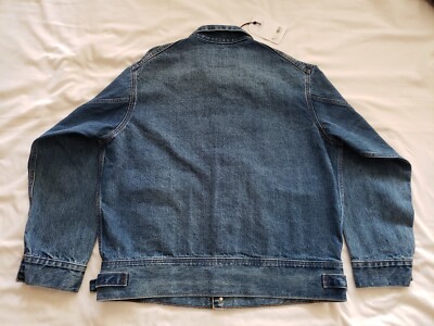 Levi's Premium JAPANESE FABRIC woven Denim Utility Trucker Jacket