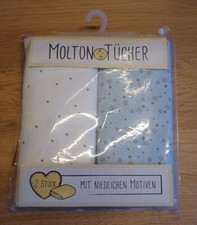 MOLTON 👶 TÜCHER MIT NIEDLICHEN MOTIVEN.
