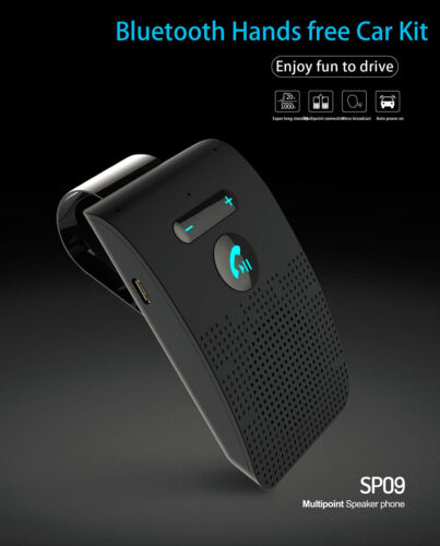 Wireless Bluetooth Speakerphone Multi-point Handsfree Accessories For Car Truck - Picture 5 of 18