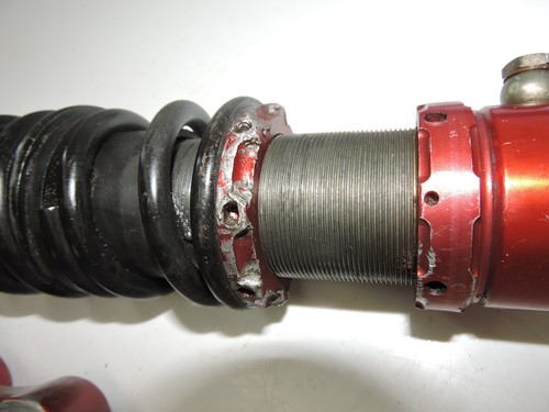 04-08 YAMAHA YFZ450 YFZ 450 Long Travel Rear ELKA Shock Absorber & Linkage 🔥 - Picture 4 of 21
