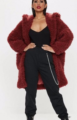 chunky borg teddy coat