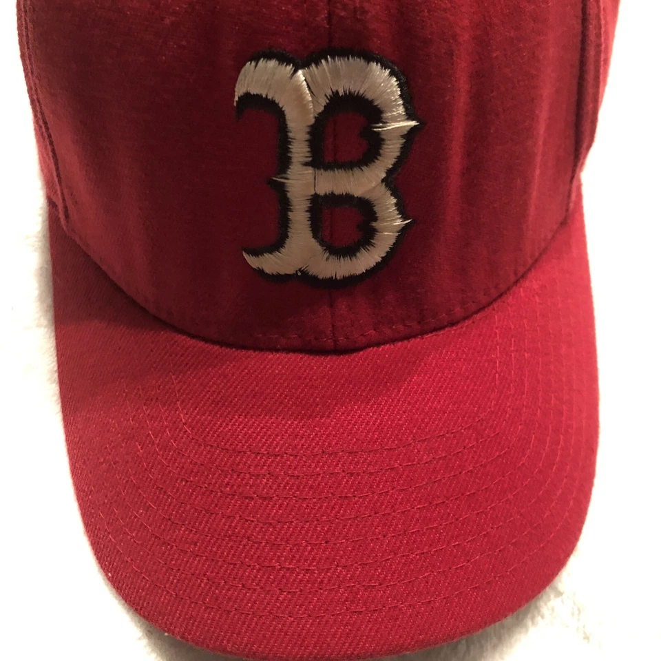 Boston Red Sox Zephyr Z-Fit Sombrero Bordado Hombres Billete Ajustable Talla M/L Rojo Foto 2 de 4