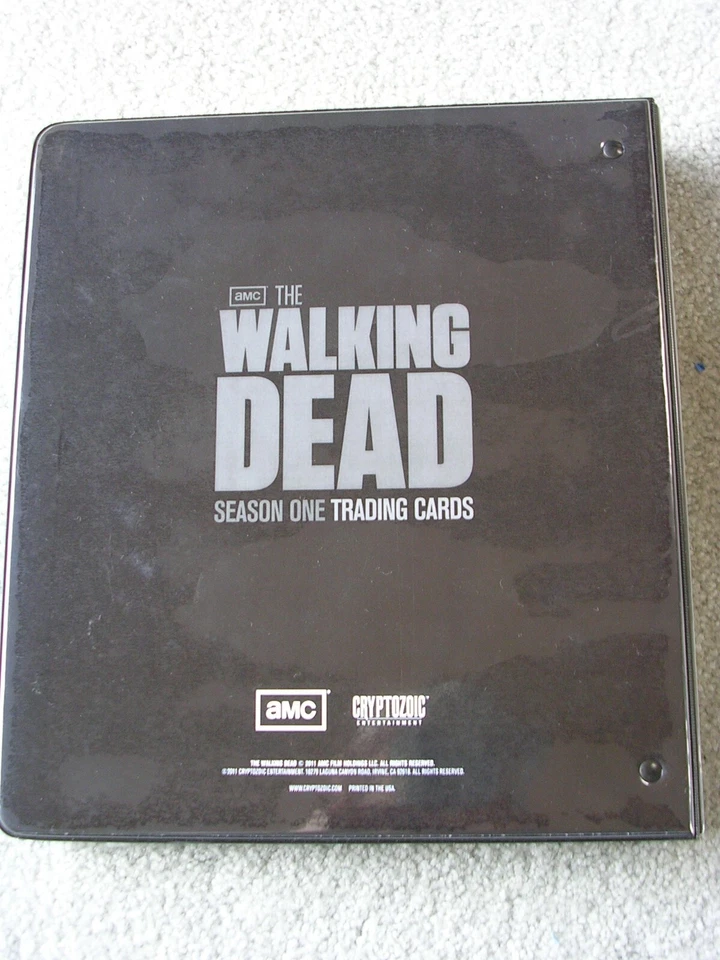 2011 Walking Dead Season 1 Binder M18 Mini Master Set Sell Sheet and Promo Ads - Image 2 of 4