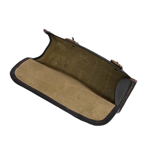 Bolsa de cuero retro para sillín de bicicleta - Bolsa de cola de asiento vintage y alforja trasera - Imagen 5 de 12