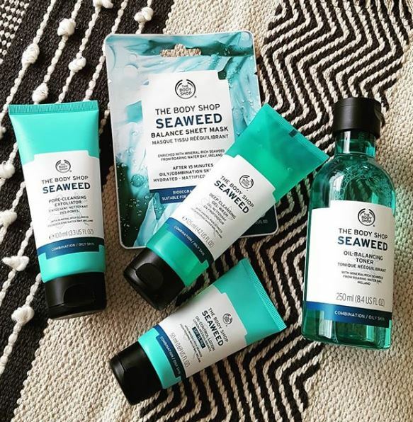 The Body Shop Seaweed Balance Sheet Mask – Mattierende Gesichtsmaske Für Fettige Haut
