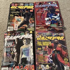 Gamepro Gaming Magazine Lot Of 4 125, 133, 134 161 That Have A Sonic P ster