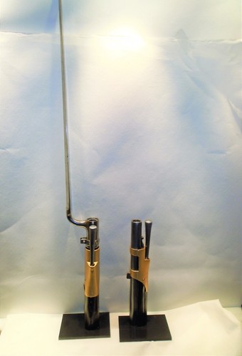 Support display stand for Dreyse 1841 bayo. with engraved metal plate - Picture 5 of 7