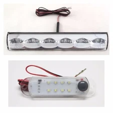 LED 3rd Brake Clear and 12V Dome Light for LEER A.R.E. Century truck caps