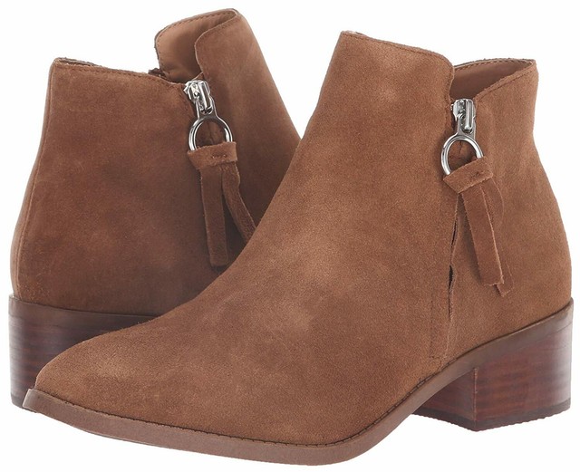 steve madden boots cognac