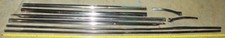 1958 Ford Custom Customline Body Side Chrome Trim Set Up Both Sides
