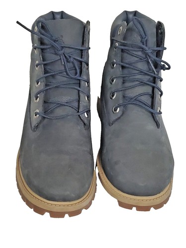 Timberland 6 Inch Premium Boys Size 5Y Blue Athletic Outdoor Hiking Shoes Boots Youth Timberland® Premium 6-Inch Lace-Up Waterproof Boot main image 4