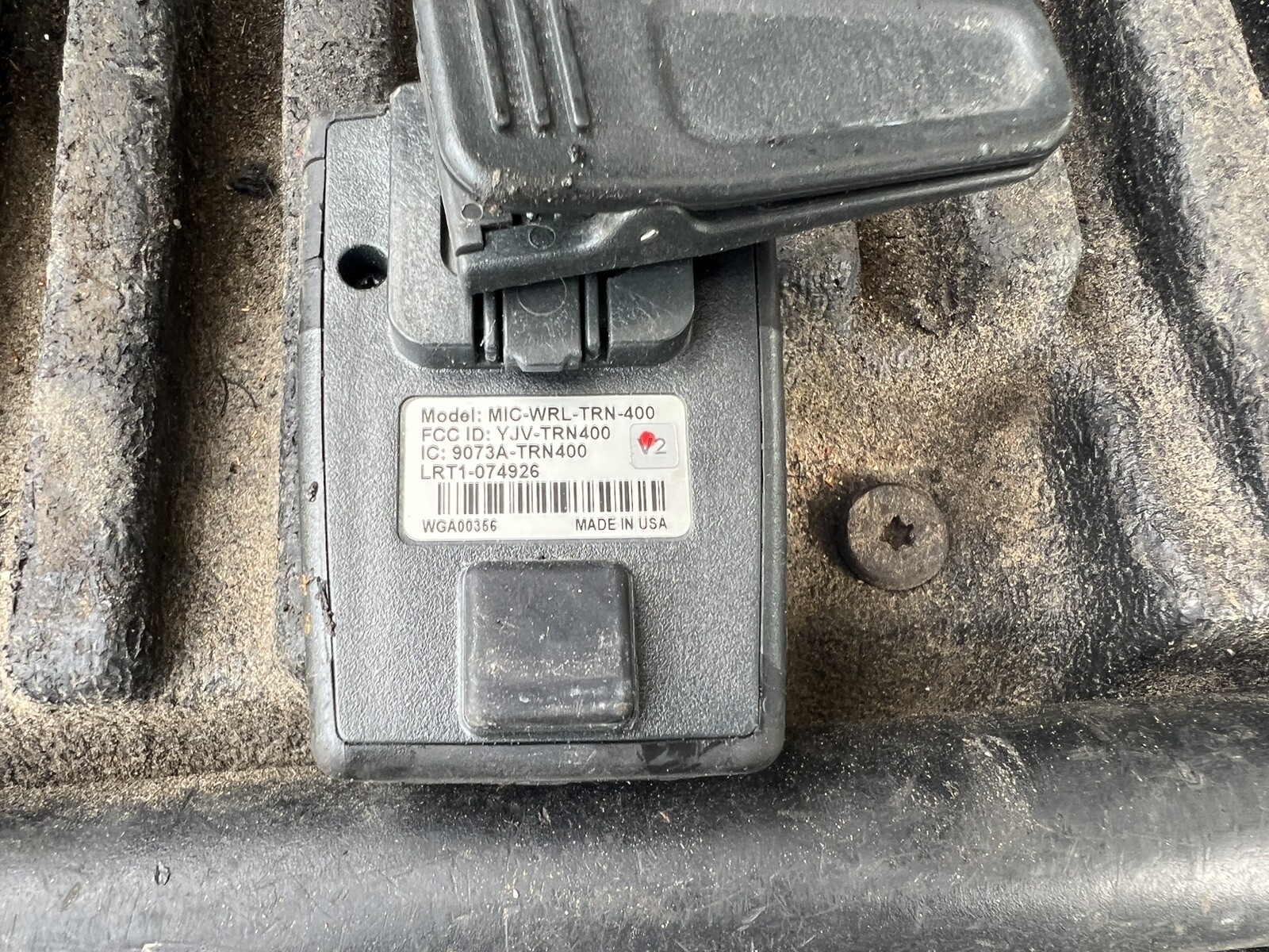 Watchguard Wireless Microphone Device Belt Clip MICWRLTRN400 eBay