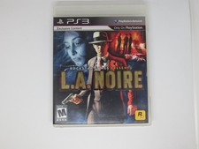 L.A. Noire (Playstation PS3) Complete CIB Tested Clean Fast Shipping!