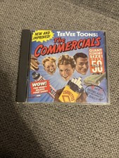 Teevee Toons: The Commercials Audio CD 1989 TVT Records Mint Condition Rare