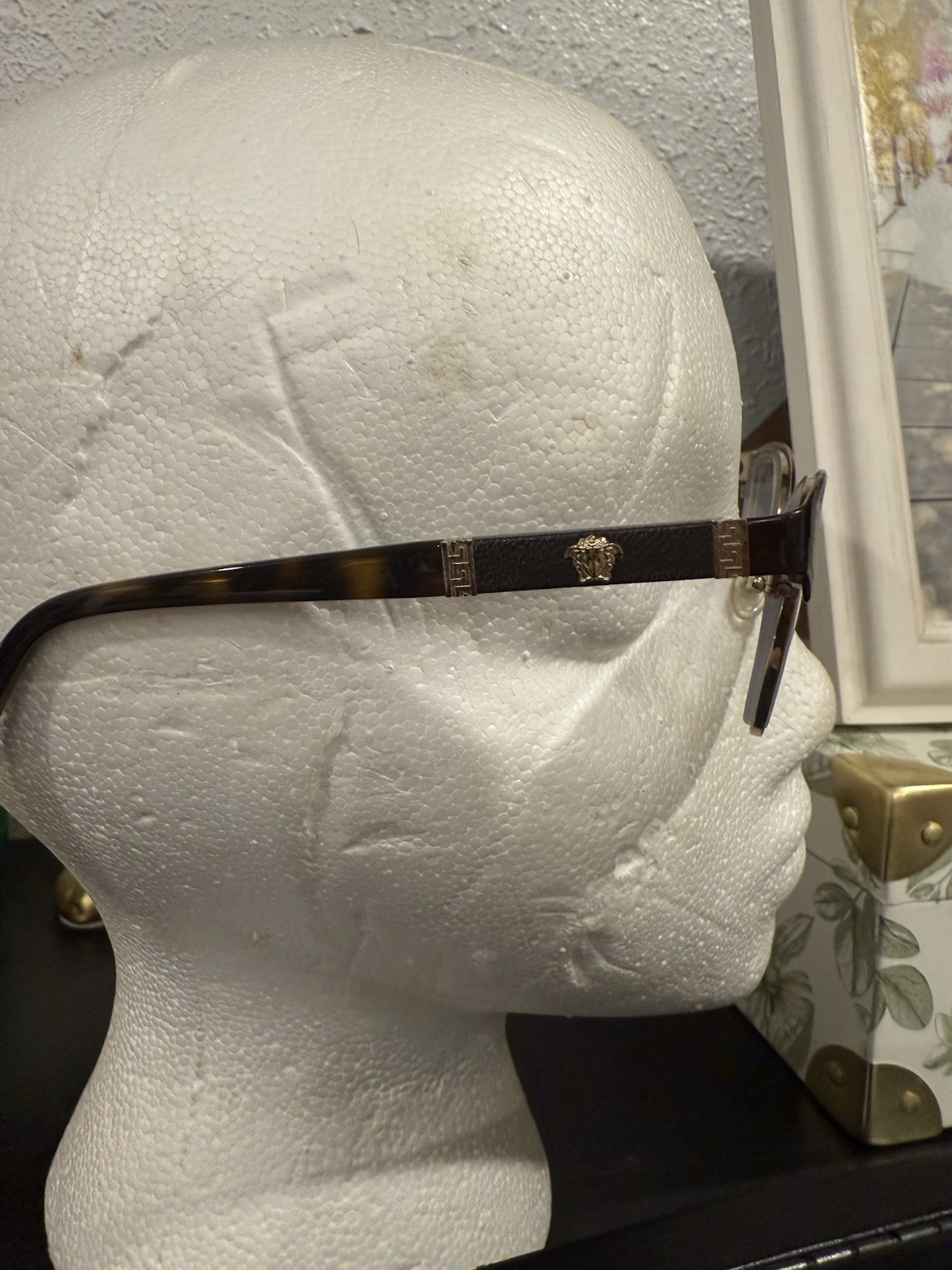 Versace Tortoise Eyeglass Frames Authentic Made I… - image 4