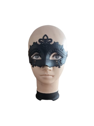 masquerade ball masks Joblot 16 Pieces 4 colours black bronze Silver gold ribbon - Picture 6 of 15
