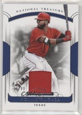 2018 Panini National Treasures Relics 20/99 Nomar Mazara #190 6fs