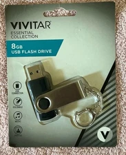 Vivitar Essential Collection 8GB USB Flash Drive