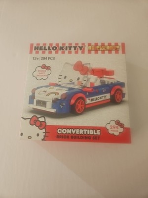 Sanrio Hello Kitty Brickcraft Convertible Building Block Set 294 Pcs