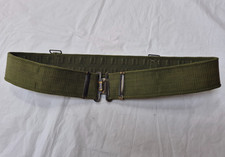 British Army, genuine issued, Green 58 Pattern Waist / Working Dress Belt