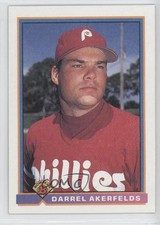 1991 Bowman Darrel Akerfelds #493 1g9