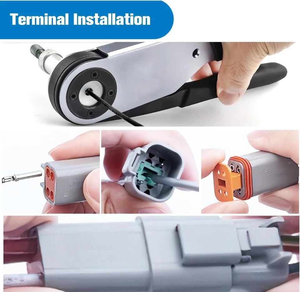 Versatile DT Connector Kit with Removal Tool - 40 Waterproof Sets for Vehicles - Image 4 of 4