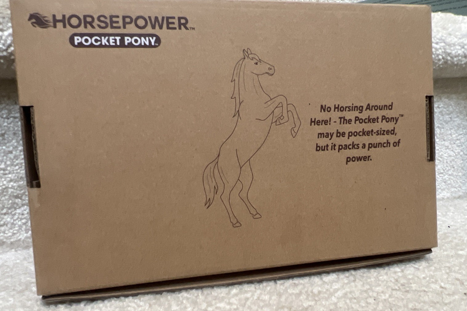 Horsepower Pocket Pony GOLD AS-SEEN-ON-TV Cordless Waterproof Power Scrubber